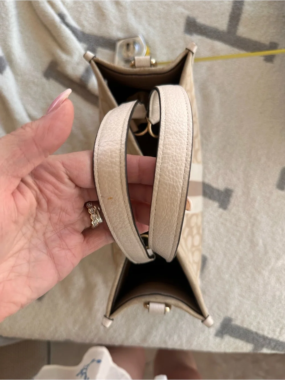 Coach crossbody tote